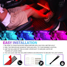 Load image into Gallery viewer, Xprite LED RGB Underbody Glow Kit Fusion Series with Remote Control and Bluetooth - UGL-62713-G1 - Default Title Alternate Image