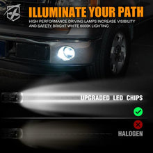 Load image into Gallery viewer, 59.99 Xprite LED Fog Lights Ford F150 Raptor (2009-2014) White - FL-TRUCK-G4-W - Redline360 Alternate Image
