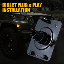 Load image into Gallery viewer, Xprite Fender Lights LED Side Marker Jeep Wrangler JK (2007 - 2018) Clear / Smoke - Clear Alternate Image