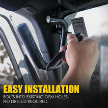 Load image into Gallery viewer, Xprite Grab Handles Jeep Wrangler JK/JKU (2007-2018) Black - Front &amp; Rear / Front only / Rear only - Front &amp; Rear - Black Alternate Image