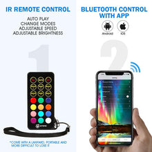 Load image into Gallery viewer, Xprite Spare Tire RGB LED Brake Light Jeep Wrangler JK (2007-2018) JL (2018-2025) w/ Remote Control &amp; Bluetooth - TL-UNI-WHEEL-G3 - Default Title Alternate Image