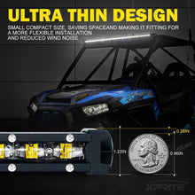 Load image into Gallery viewer, Xprite Flood Beam CREE LED Light Bar Ultra Thin Astro Series - 8"/14"/20"/26"/32"/38"/42'/44"/50" - 8" Alternate Image