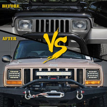 Load image into Gallery viewer, 53.99 Xprite 5X7" LED Headlights Insight Series (with DRL, Hi/Lo Beam) 1pc / 2pc - Redline360 Alternate Image