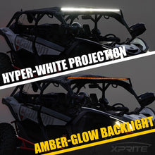 Load image into Gallery viewer, 95.39 Xprite C6 Sunrise Series Single Row Spot Light Bar with Amber Back Light - Redline360 Alternate Image