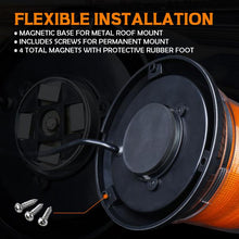 Load image into Gallery viewer, Xprite Revolving Beacon Light Orbit Series 12 LED Amber 18W w/ 13 Flash Patterns - SL-L18-Y - Default Title Alternate Image