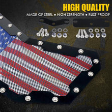Load image into Gallery viewer, Xprite Grille Can-Am Maverick X3 (2017-2020) Black Steel w/ U.S. Flag Mesh - Default Title Alternate Image