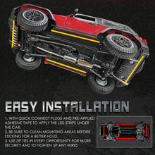 Load image into Gallery viewer, Xprite LED RGB Underbody Glow Kit 8 Color Throwback Series with IR Remote Control - UGL-62709-G2 - Default Title Alternate Image