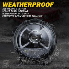 Load image into Gallery viewer, Xprite Headlights Jeep Wrangler JL / Gladiator JT (2018-2023) X-Pro CREE LED Dark Bat Series w/ DRL - Default Title Alternate Image