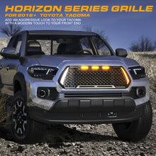 Load image into Gallery viewer, Xprite Horizon Grill Toyota Tacoma (2016-2019) w/ Amber LED Running Lights - Default Title Alternate Image