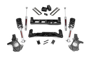 Rough Country Lift Kit GMC Sierra 1500 2WD (2014-2018) 5" Lift w/ Shocks