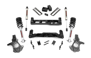 Rough Country Lift Kit GMC Sierra 1500 2WD (2014-2018) 5" Lift w/ Shocks