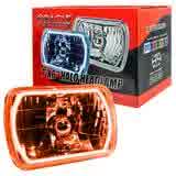 Load image into Gallery viewer, Oracle Sealed Beam Headlight Nissan 300ZX (84-86) [7X6" H6054] White / Blue / Red / Green / Amber / UV/Purple / ColorSHIFT - Amber Alternate Image