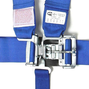 109.95 RaceQuip Latch & Link All 2" SFI 16.1 Small Buckle [5 Point Pull Down] Harness Set -  Black - Redline360