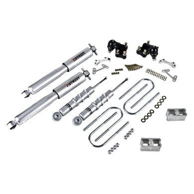 655.90 Belltech Lowering Kit Chevy Colorado / GMC Canyon All Cabs ZQ8 (04-12) Front And Rear - w/o or w/ Shocks - Redline360