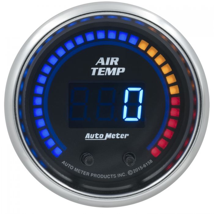 318.13 AutoMeter Cobalt Dual Channel Air Temperature Gauge (2-1/16