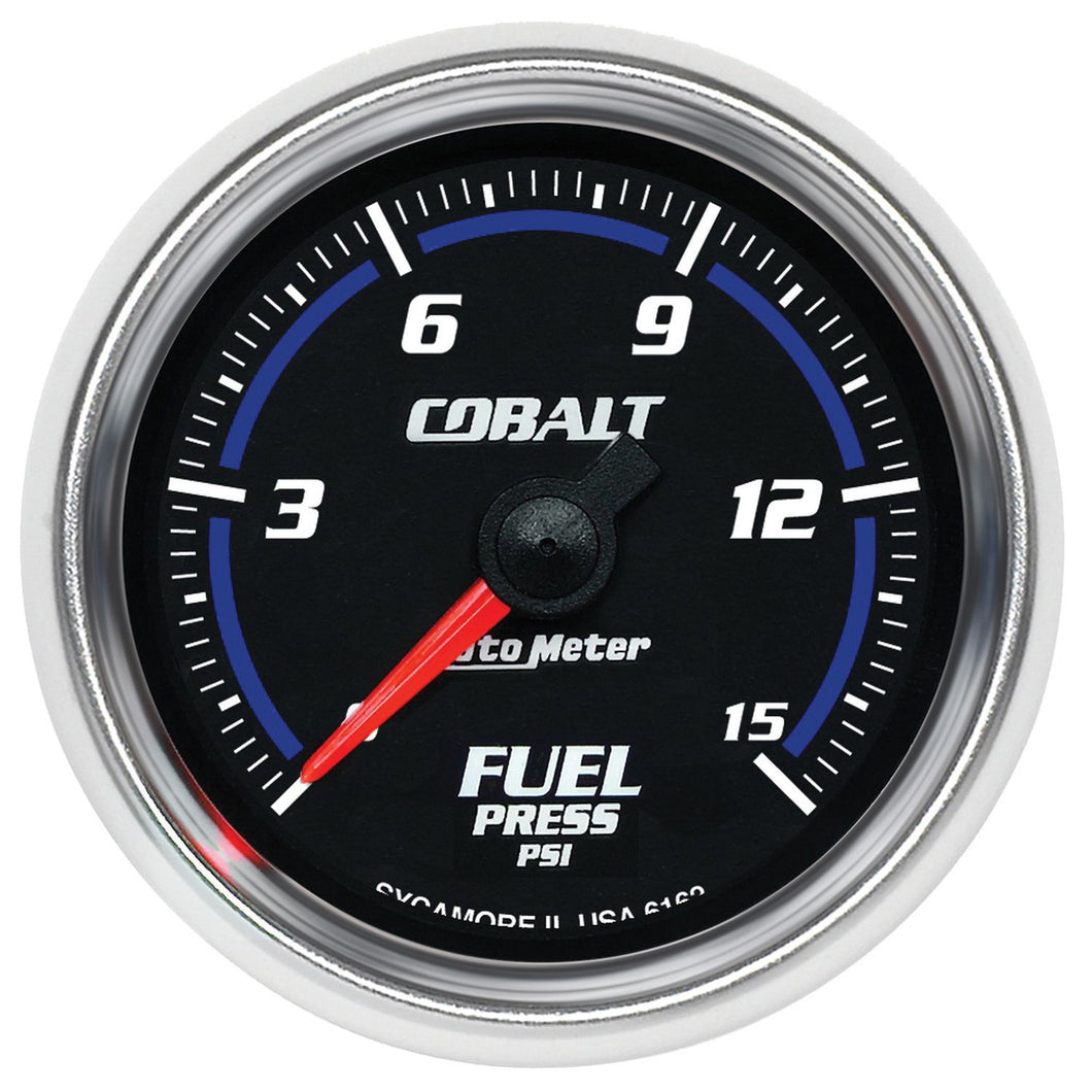 257.95 AutoMeter Cobalt Digital Stepper Motor Fuel Pressure Gauge (2-1/16