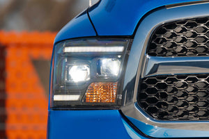 Morimoto Headlights Dodge Ram (2009-2014, 2016-2018) XB Hybrid - Black