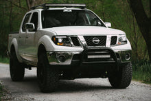 Pair Black Headlights For Nissan Frontier Pickup 4-Door (2009-2021) - DOT/SAE, Halogen