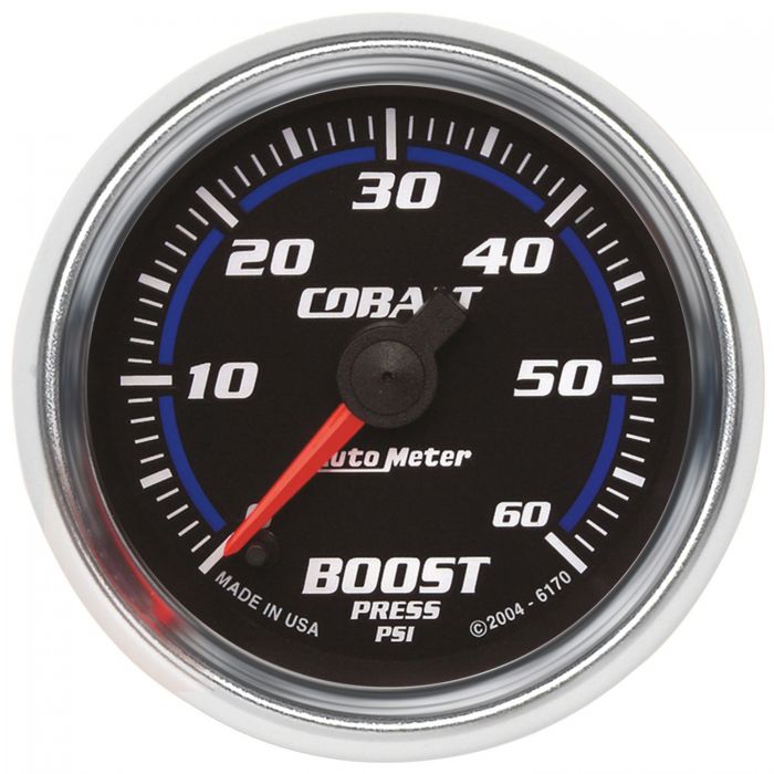 267.10 Autometer Cobalt Series Digital Stepper Motor Boost Gauge (2-1/16