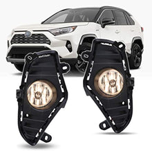 Load image into Gallery viewer, Winjet Fog Lights Toyota RAV4 (2019-2020) Clear Lens with Wiring Kit - CFWJ-0664-C - Default Title Alternate Image