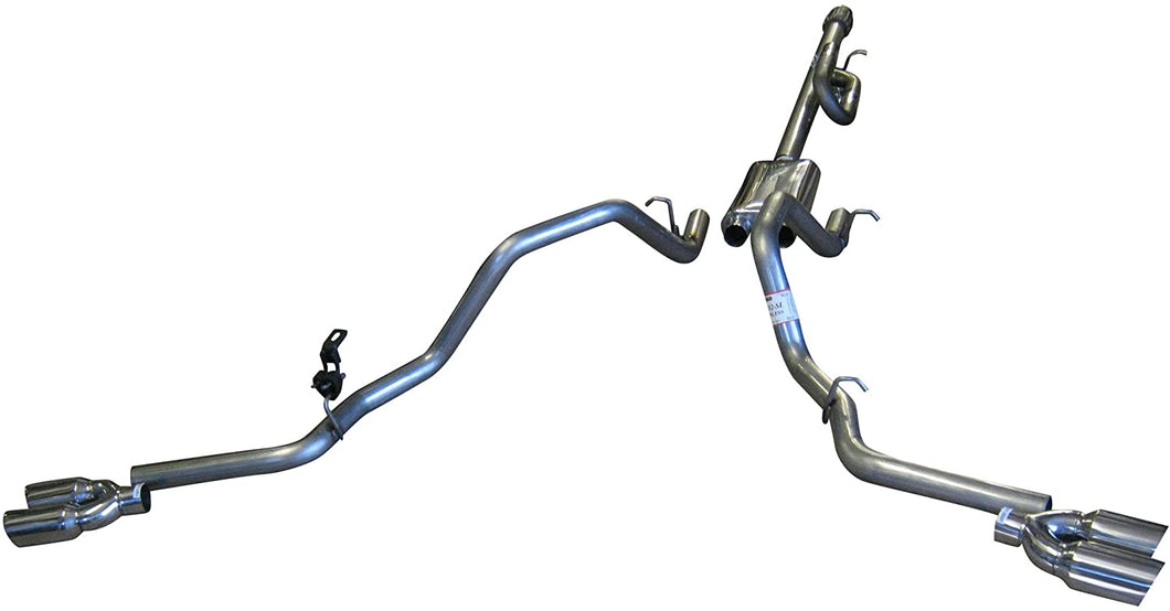 836.89 Solo Performance Mach 40 Catback Exhaust Chevy/GMC Silverado/Sierra 5.3L V8 (14-18) Quiet or Loud Version - Redline360