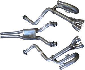 896.58 Solo Performance Mach-XV Catback Exhaust Dodge Challenger SXT V6 (09-14) Stock/Round/Square Tips - Redline360