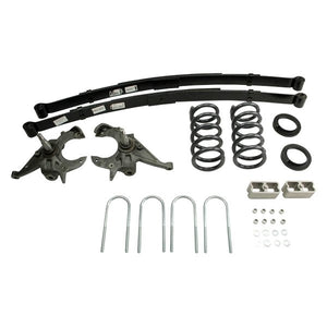 394.42 Belltech Lowering Kit Chevy S10/S15 Pickup 6 cyl. Ext Cab (94-04) Front And Rear - w/o or w/ Shocks - Redline360