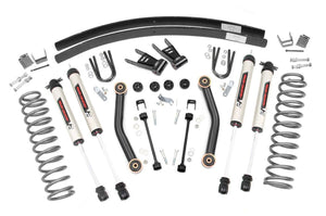 Rough Country Lift Kit Jeep Cherokee XJ 2WD/4WD (84-01) 4.5" Rear Add-A -Leaf Suspension Lift Kit