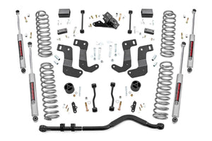 Rough Country Lift Kit Jeep Wrangler JL 2 Dr 4WD (18-22) 3.50" Lift Kit w/ LCA Drop brackets