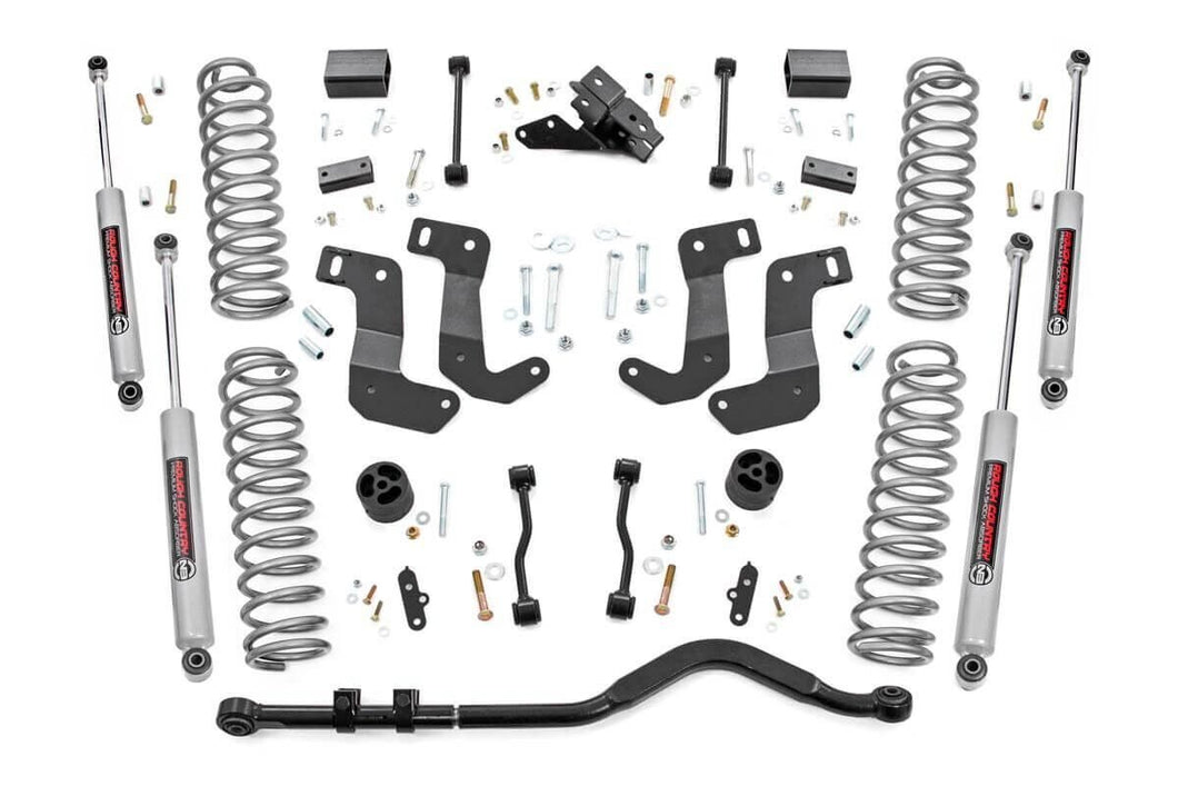 Rough Country Lift Kit Jeep Wrangler JL 2 Dr 4WD (18-22) 3.50