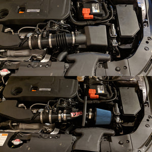 311.97 Injen Short Ram Intake Honda Accord Turbo 2.0T (2018-2022) Polished / Black - Redline360