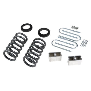 513.79 Belltech Lowering Kit Chevy S10/S15 Truck Standard Cab (82-04) Front/Rear - Optional Shocks - Redline360