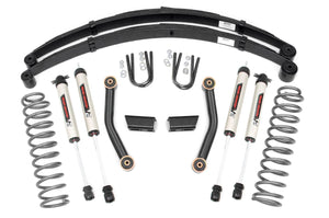 Rough Country Lift Kit Jeep Cherokee XJ 2WD/4WD (84-01) 3" Suspension Lift Kit w/ Shocks