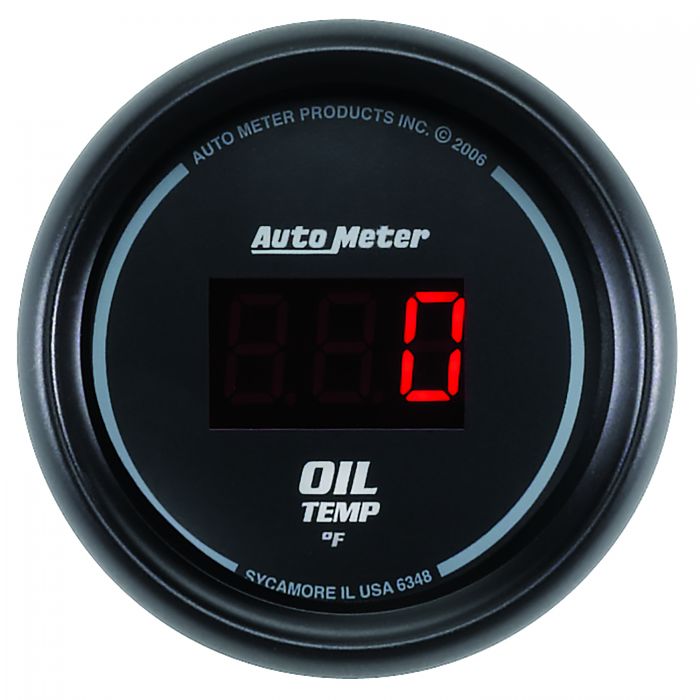 138.04 Autometer Sport-Comp Digital Series Oil Temperature Gauge (2-1/16