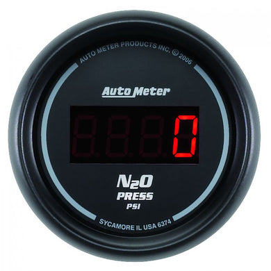 304.73 AutoMeter Sport-Comp Series Digital Nitrous Pressure Gauge (0-1600 PSI) 6374 - Redline360