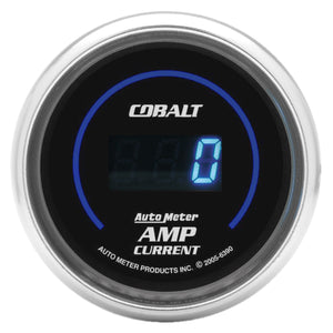 249.95 AutoMeter Cobalt Digital Stereo Amp Curent Gauge (2-1/16") 6390 - Redline360