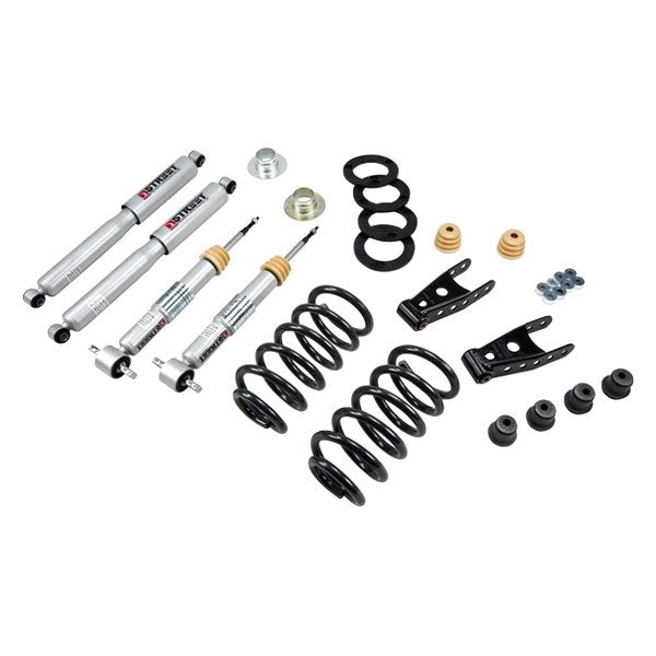 655.89 Belltech Lowering Kit Chevy Silverado / GMC Sierra Std Cab (07-13) Front And Rear - w/o or w/ Shocks - Redline360