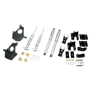 462.63 Belltech Lowering Kit Chevy Silverado / GMC Sierra All Cabs 2WD/4WD (07-13) Front And Rear - w/o or w/ Shocks - Redline360