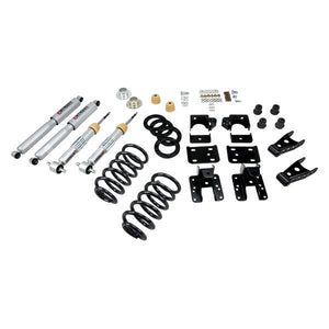 655.89 Belltech Lowering Kit Chevy Silverado / GMC Sierra Std Cab (07-13) Front And Rear - w/o or w/ Shocks - Redline360