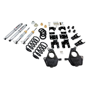 655.89 Belltech Lowering Kit Chevy Silverado / GMC Sierra Std Cab (07-13) Front And Rear - w/o or w/ Shocks - Redline360