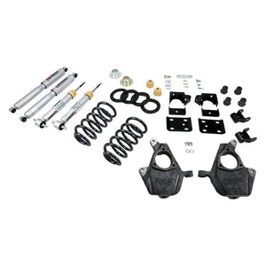 655.89 Belltech Lowering Kit Chevy Silverado / GMC Sierra Std Cab (07-13) Front And Rear - w/o or w/ Shocks - Redline360