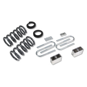 875.27 Belltech Lowering Kit Chevy S10/S15 Pickup 6 cyl. Std Cab (94-04) Front And Rear - w/o or w/ Shocks - Redline360
