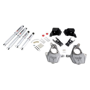 729.79 Belltech Lowering Kit Chevy Silverado / GMC Sierra Std Cab (99-06) Front And Rear - w/o or w/ Shocks - Redline360