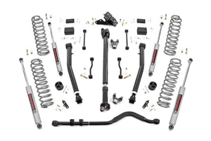 Rough Country Lift Kit Jeep Wrangler JL 2 Door 4WD (18-22) 3.25" Lift Kit w/ or w/o Adjustable LCA