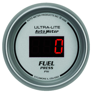 289.95 AutoMeter Ultra-Lite Digital Fuel Pressure Gauge (2-1/16") 6563 - Redline360