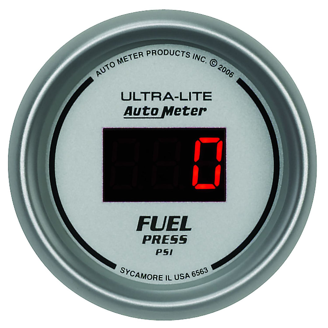 289.95 AutoMeter Ultra-Lite Digital Fuel Pressure Gauge (2-1/16