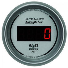 Load image into Gallery viewer, 304.73 AutoMeter Ultra-Lite Series Digital Nitrous Pressure Gauge (0-1600 PSI) 6574 - Redline360 Alternate Image