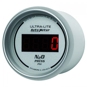 304.73 AutoMeter Ultra-Lite Series Digital Nitrous Pressure Gauge (0-1600 PSI) 6574 - Redline360