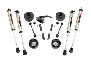 Rough Country Lift Kit Jeep Wrangler JK 2WD/4WD (07-18) 2.5" Suspension Lift Kit w/ Shocks