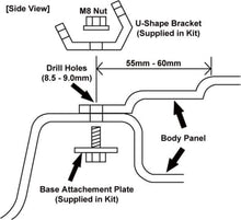 Load image into Gallery viewer, Cusco Strut Bar Subaru Impreza WRX STi Sedan (2004-2007) Rear - Type OST - Optional Add-on Bar Kit - Default Title Alternate Image